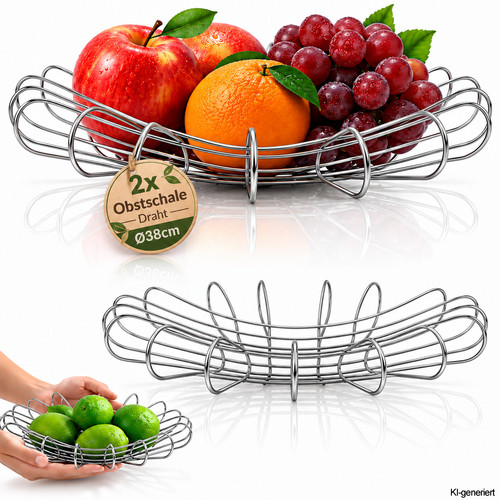 Obstschale obstkorb draht - obstschale,