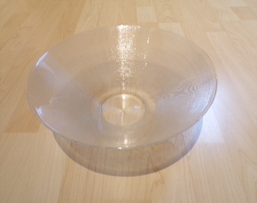 Große glasschale deko - glasschale,
