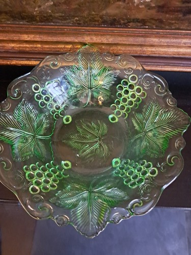 Art deco glasschale aus - glasschale,