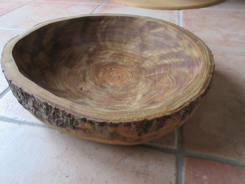 Naturholzschale groß - naturholzschale,,