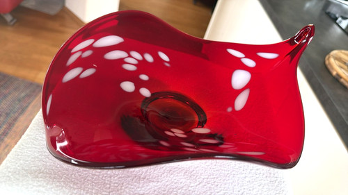 Große glas schale murano - große,