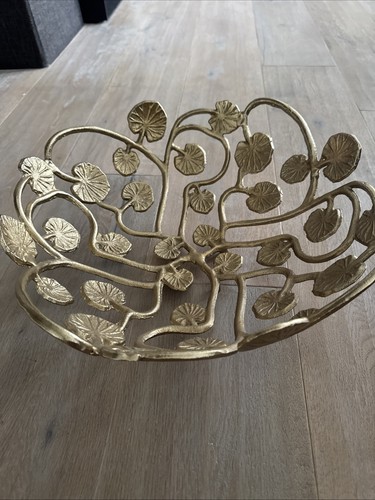 Große metallschale gold - metallschale,