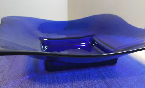 Große glasschale viereckig - große, 34