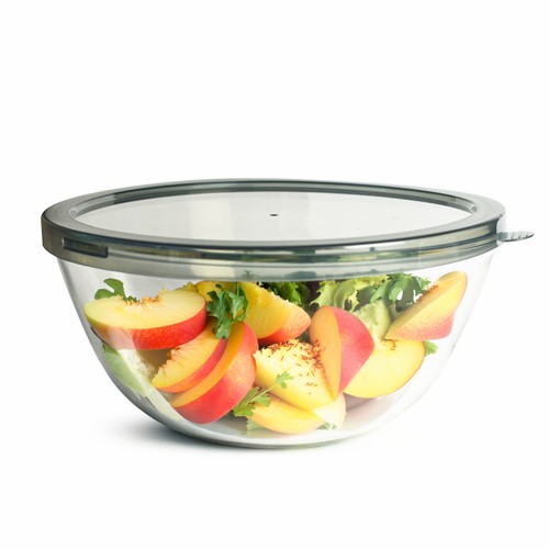 Glasschale mit deckel groß - glasschale,