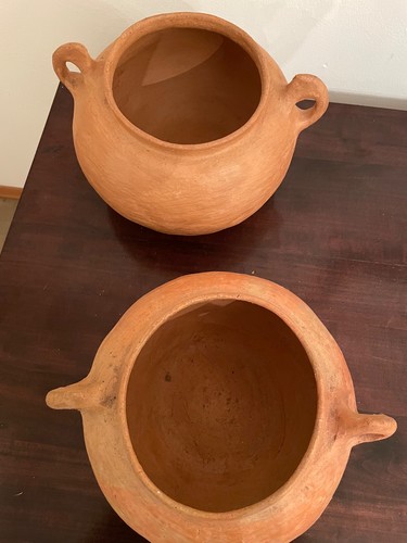 Ton schalen pflanzschale - ton, gross