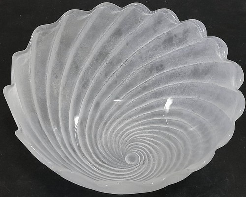 Große vintage glasschale - große,