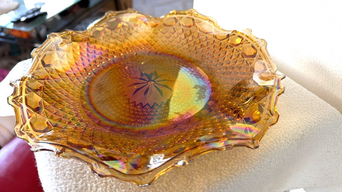 Große glas schale indiana - glas, -indiana