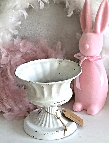Shabby großer pokal schale - pokal,