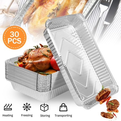 Groß alu grillschalen - alu,