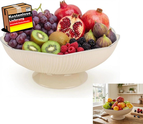 Große obstschale mit - große,